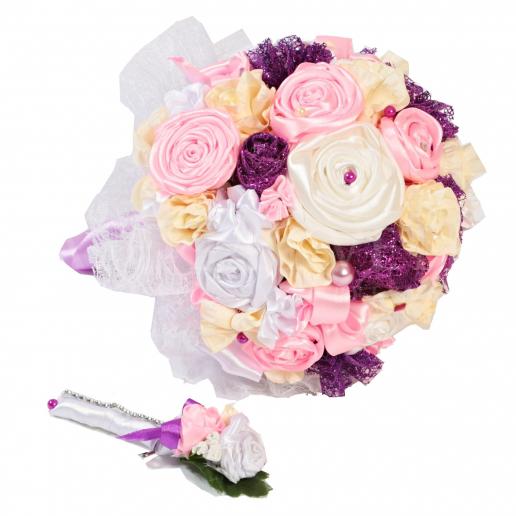 Fabric bouquet Sladká pusa