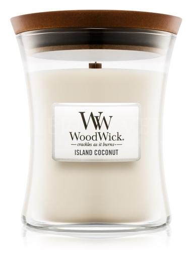Candle Woodwick® Medium Jar Island Coconut