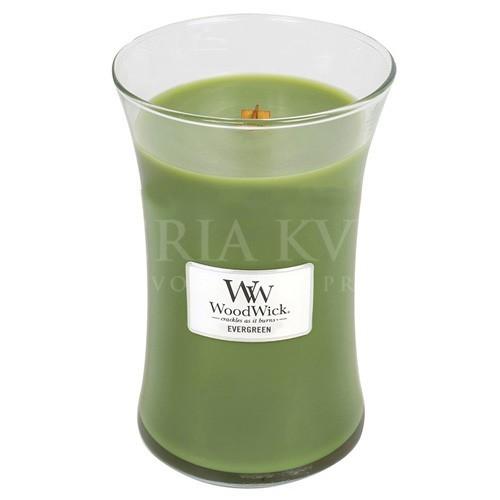 Candle Woodwick®  big jar Evergreen